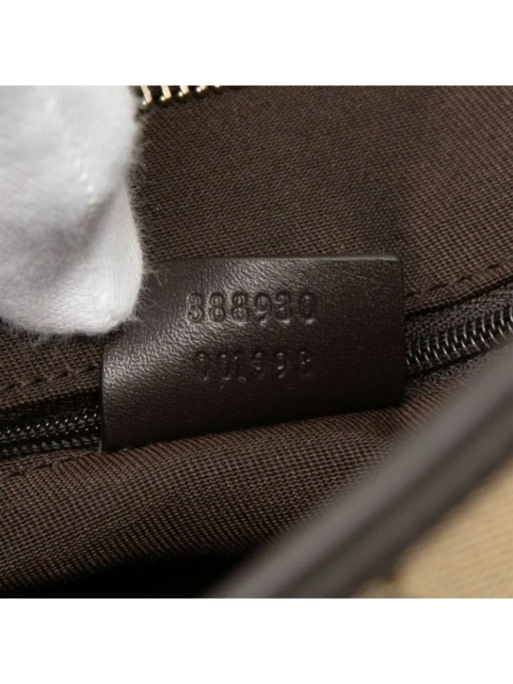 Gucci GG Canvas Crossbody Shoulder Bag Beige Brown
